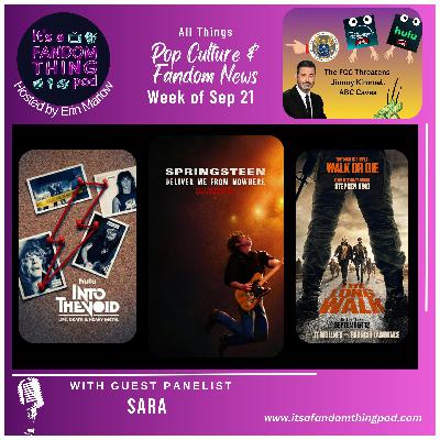 Pop Culture and Fandom News for the Week of September 21st