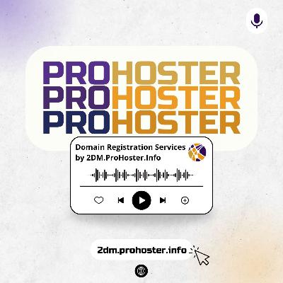 Domain Registration Services by 2DM.ProHoster.Info