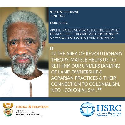 Archie Mafeje Memorial Lecture 2021