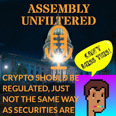 Crypto should be regulated, but not the same way securities are