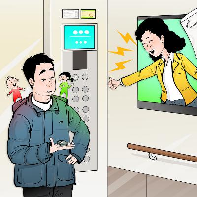 One man's elevator ad rebellion One man's elevator ad rebellion