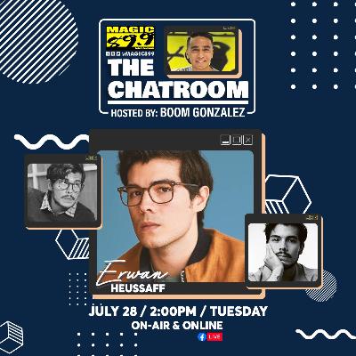 Erwan Heussaff enters The Magic Chatroom with Boom Gonzalez
