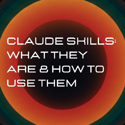 Claude Skills: How to use them, why they are important & what they are. Claude Skills: How to use them, why they are important & what they are.