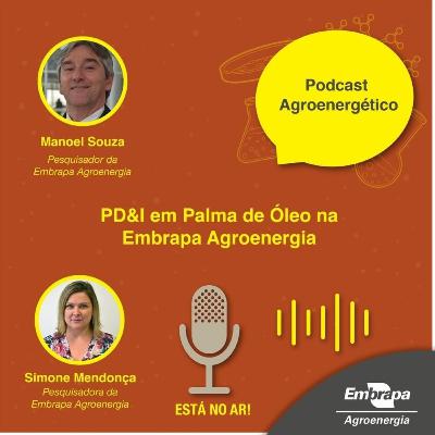 Dendê - Simone Mendonça e Manoel Souza - Pesquisadores da Embrapa Agroenergia