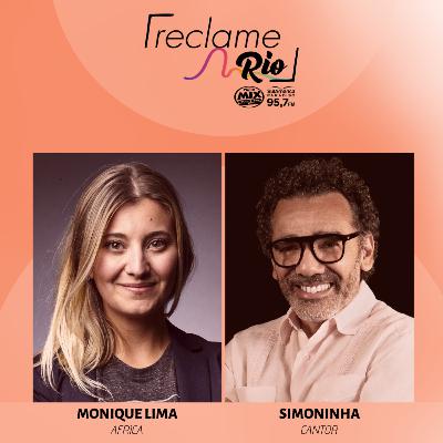 Monique Lima (Africa) e Simoninha (cantor)