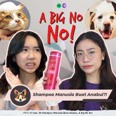 PETS 101 Eps. 06 Shampoo Manusia Buat Anabul, A Big No No!