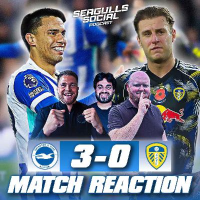 Ghoulish Gomez Haunts Lacklustre Leeds | Brighton 3-0 Leeds | MATCH REACTION
