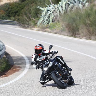 Triumph Street Triple R Test in Jerez