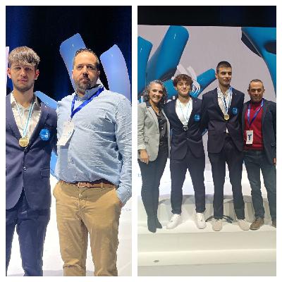 Esmeralda Fandiño e Marcos Blanco, profesorado estradense que participaron na 8ª edición do Galicia Skills. Esmeralda Fandiño e Marcos Blanco, profesorado estradense que participaron na 8ª edición do Galicia Skills.