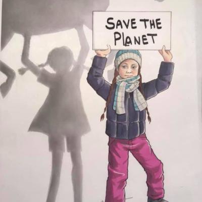 Une étude d’héroïsme: Greta Thunberg