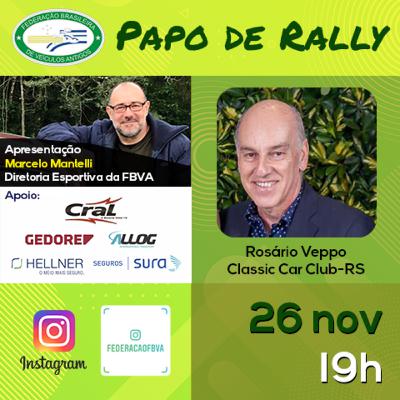 Papo de Rally #03 - Rosário Veppo