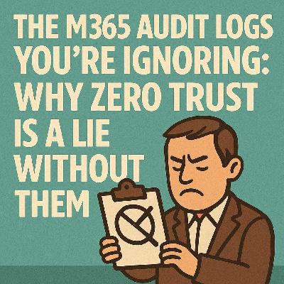 The M365 Audit Logs You're Ignoring: Why Zero Trust is a Lie Without Them The M365 Audit Logs You're Ignoring: Why Zero Trust is a Lie Without Them
