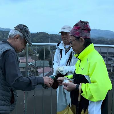 Sunrise and Coffee at the Observation Deck (いつもの展望台から2026年4月7日) Sunrise and Coffee at the Observation Deck (いつもの展望台から2026年4月7日)
