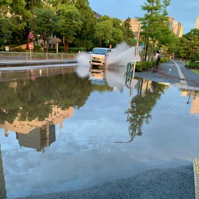 ゲリラ豪雨の中、晴れ男は…⁉︎ ゲリラ豪雨の中、晴れ男は…⁉︎