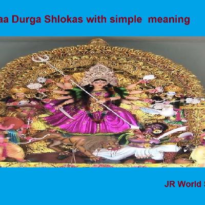 Story of Navratri "Maa durga and Mahisasura" Along with famous devi stuti "sarva mangal mangalye"