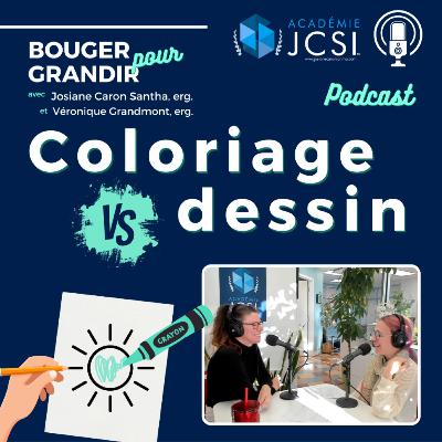 #95. Coloriage vs dessin ? Lequel est mieux ? 🖍️ avec Véronique Grandmont