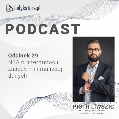 NSA o interpretacji  zasady minimalizacji  danych