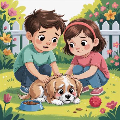 Ako deti rozlúštili tajomstvo smutného psíka: Príbeh o reči tela zvierat Ako deti rozlúštili tajomstvo smutného psíka: Príbeh o reči tela zvierat