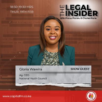 Gloria Wawira Ag. CEO National Youth Council | The Legal Insider