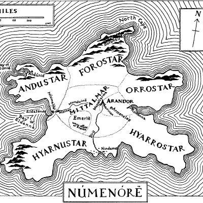 What is the History of Númenor? Part I: The Beginning of the Downfall