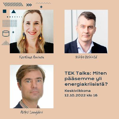 TEK Talks: Miten pääsemme yli energiakriisistä?