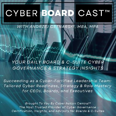 Ep140: How Can Your Board and Executive Team Make Sure Your Organization Isn’t Sacrificing Consumer Privacy for Profit (2024.03.03) Ep140: How Can Your Board and Executive Team Make Sure Your Organization Isn’t Sacrificing Consumer Privacy for Profit (2024.03.03)