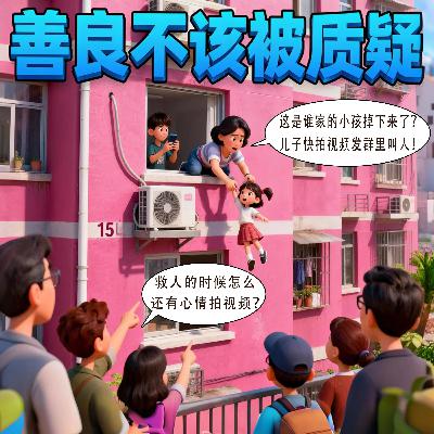 女子“救下20楼坠落女童”后却不敢看评论区？网友：网络环境真是越来越扭曲了！