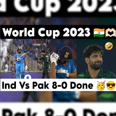World Cup में लगातार 8वीं बार पाकिस्तान को हराया रोहित शर्मा की तूफानी पारी, भारतीय गेंदबाजों का कहर