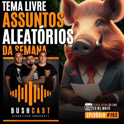 BUSHCAST #163 - TEMA LIVRE - ASSUNTOS ALEATÓRIOS DA SEMANA