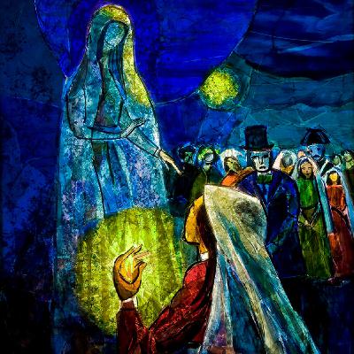 Évocation de la 17ème apparition - Mercredi 7 avril 1858