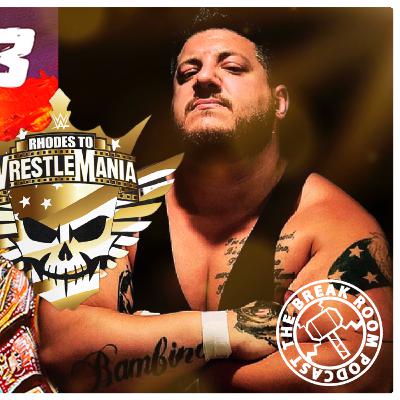 Break Room Live Rhodes to Wrestlemania: Special Guest C.J. Bambino, WWE 2K23 Break Room Royal Rumble