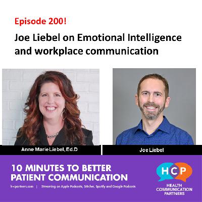 Joe Liebel on Emotional Intelligence and workplace communication