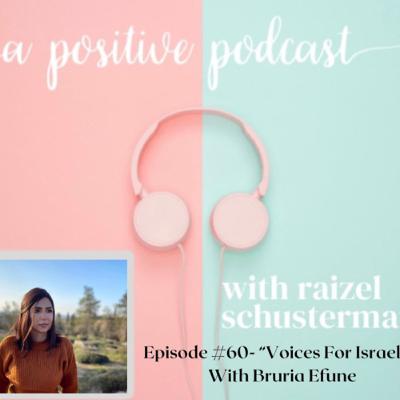Episode #60 "Voices For Israel" with Bruria Efune