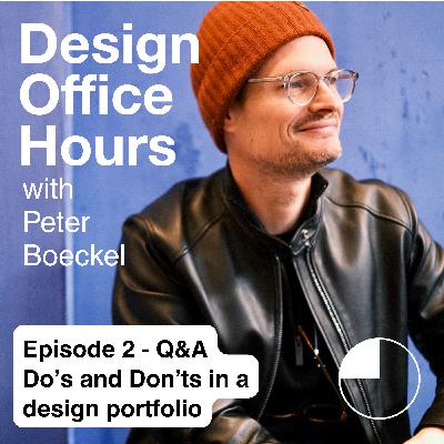 Episode 2 - Q&A Do's and Don'ts in your portfolio