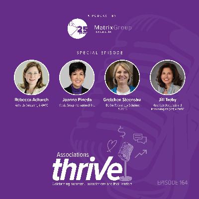 164. Rebecca Achurch, Gretchen Steenstra, Jill Treby, and Joanna Pineda talk about Championing Women and AWTC Advance 2025