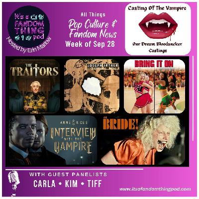 Pop Culture and Fandom News for the Week of September 28th