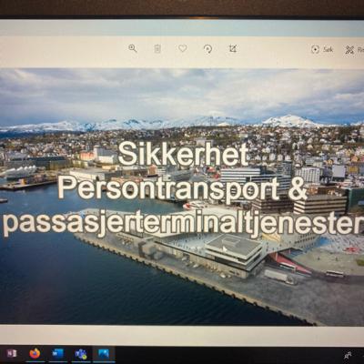 Sikkerhet ved Persontransport og Passasjerterminaltjenester.