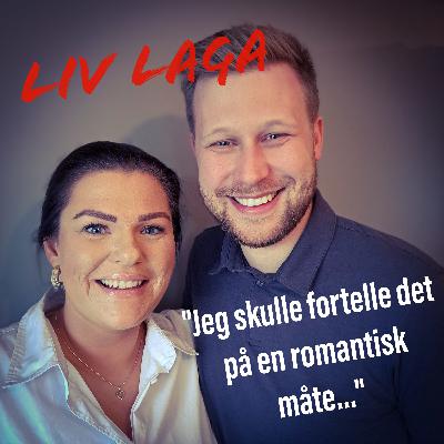 Hun lovte å fortelle det på en romantisk måte! Førstegangsgravid par er gjester i studio