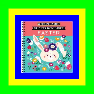 ( ReaD ) Brain Games - Sticker by Number: Easter {EBOOK}