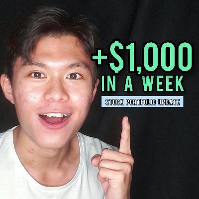 GAINED $1,000 IN A WEEK | Stock Portfolio Update