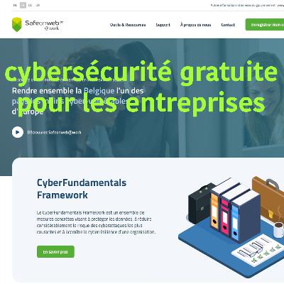 Safeonweb@work- Cybersécurité gratuite pour les entreprises et organisations professionnelles belges