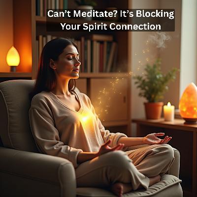 Can’t Meditate? It’s Blocking Your Spirit Connection