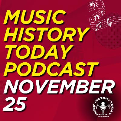 The Band Quits, Band Aid Records Do They Know It's Christmas - Music History Today Podcast November 25