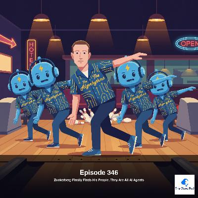 346: Zuckerberg Finally Finds His People, They Are All AI Agents 346: Zuckerberg Finally Finds His People, They Are All AI Agents