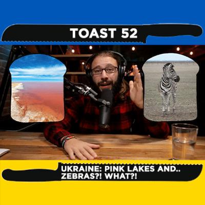 Toast 52 - Ukraine: Pink Lakes and Zebras.. What?