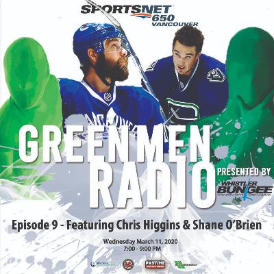 Greenmen Radio - Episode 9 w/ guests Chris Higgins and Shane O'Brien Greenmen Radio - Episode 9 w/ guests Chris Higgins and Shane O'Brien