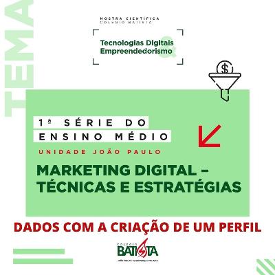 DADOS COM A CRIAÇÃO DE UM PERFIL