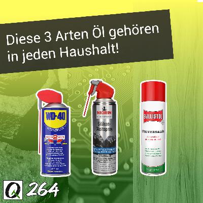 TQ264: Silikonöl, WD-40, Ballistol braucht jeder Haushalt; Tests zu China-only AMD Radeon RX 9070 GRE; 30 Jahre mp3 + Musiktipps; Jurassic World Rebirth und Jurassic Park