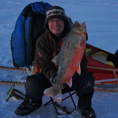 Røyefiske på isen - med Arnt Holger Jensen