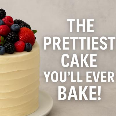 Berry Chantilly Cake Recipe | Light, Fresh & Beautiful Dessert